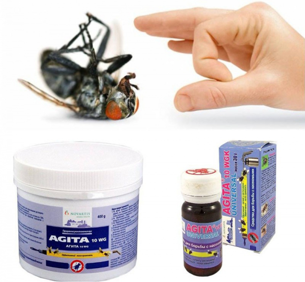 Для эффективной защиты от назойливых насекомых используем средство от мух Агита